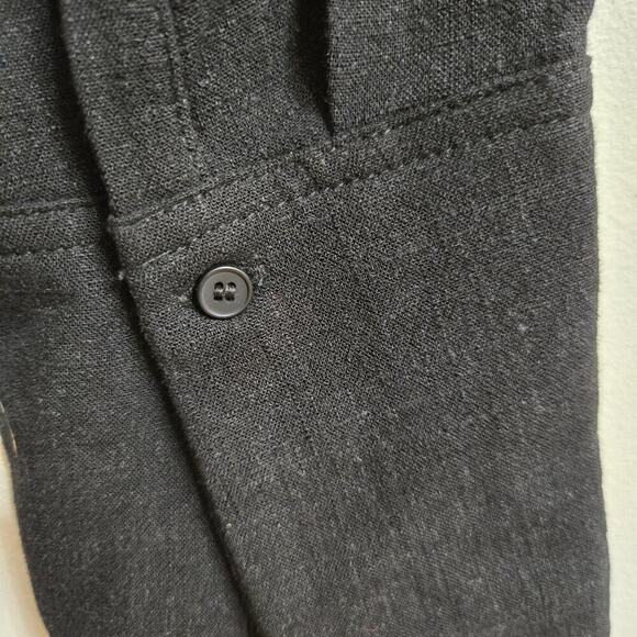 NWT Topshop Womens Black Lace-Up Blouse 8 Fairy Grunge Whimsigoth Dark Romantic - Picture 5 of 10